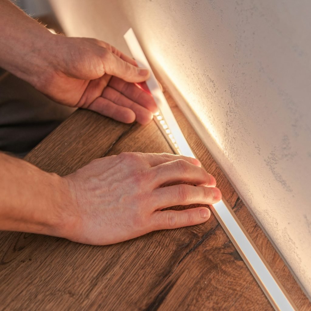 LED Staircase Lighting Installation